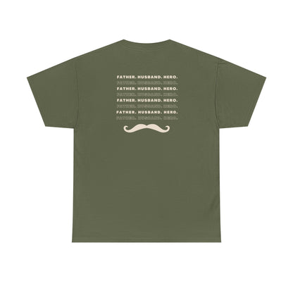 Father Husband Hero T-Shirt | Relaxed Fit Summer Top