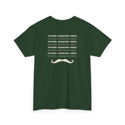 Father Husband Hero T-Shirt | Relaxed Fit Summer Top