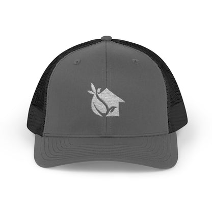 DIY Lawn Coach White Richardson 112 Snapback Hat | Custom Mowing Hat