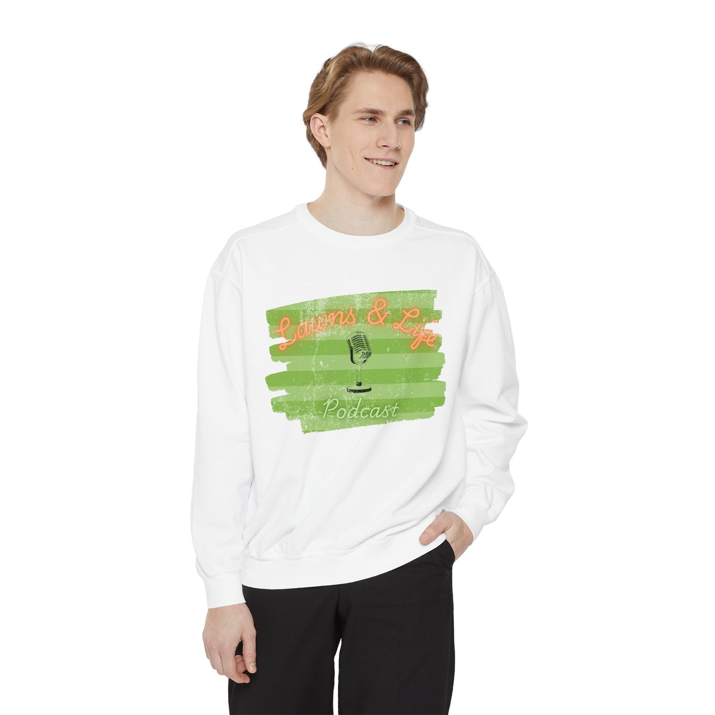 Lawns & Life Podcast Unisex Sweatshirt | Comfortable & Stylish for Casual Wear