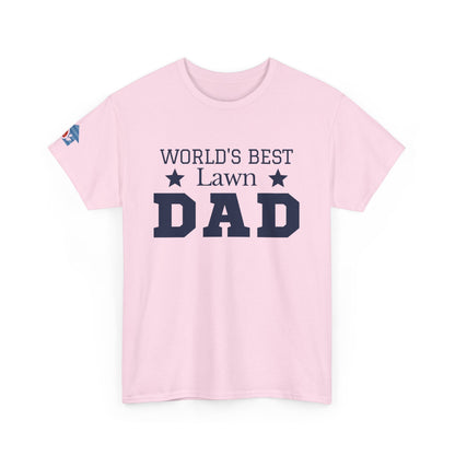 Worlds Best Lawn Dad T-Shirt | Perfect Gift Idea