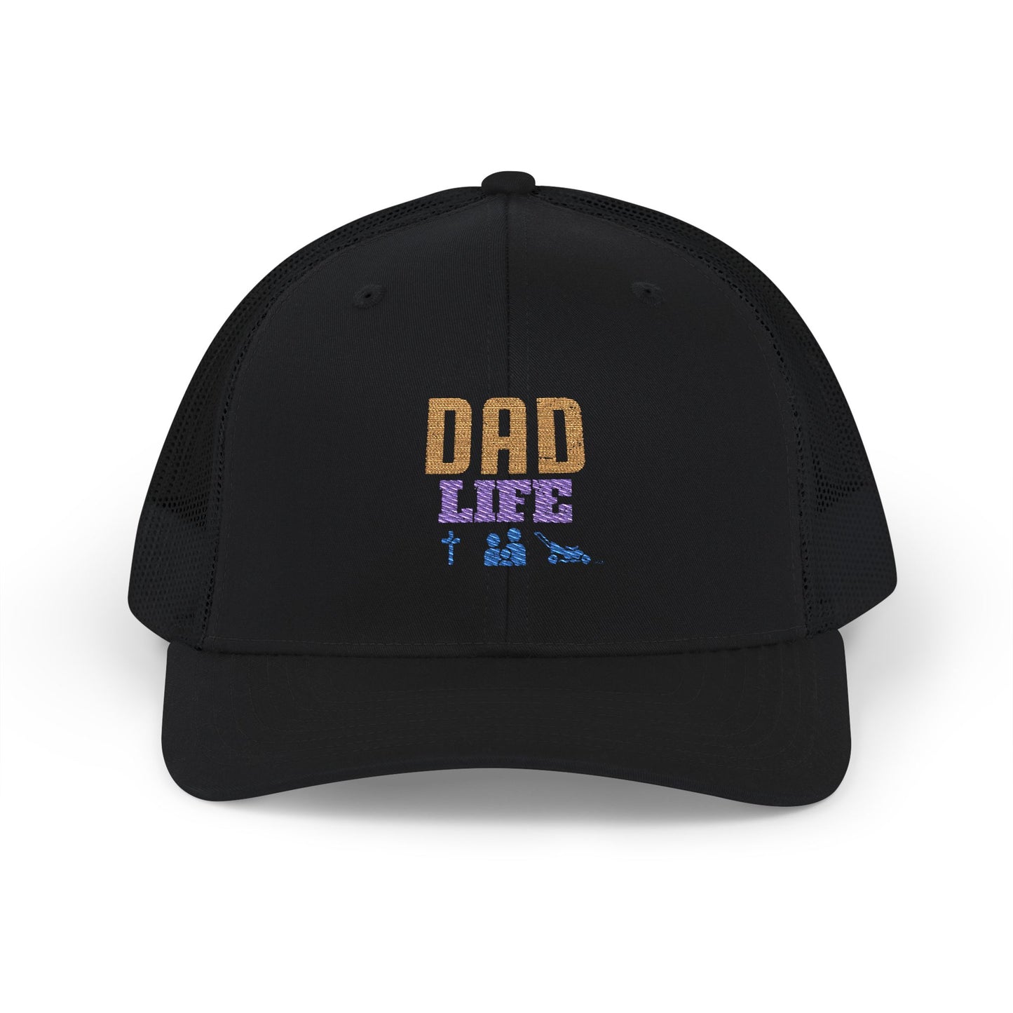 Dad Life Richardson 112 Snapback Hat | Custom Mowing Hat