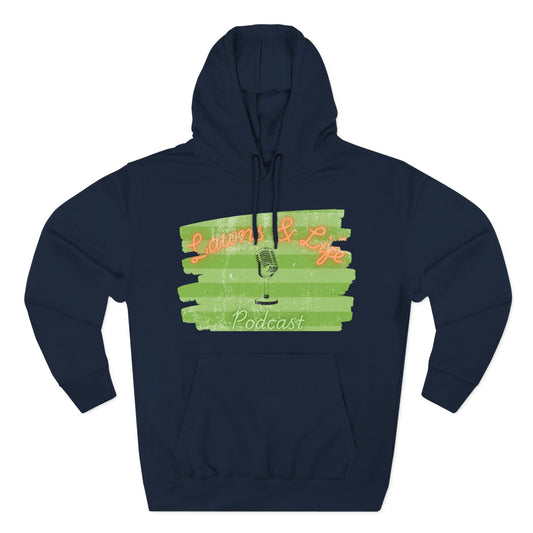 Lawns & Life Hoodie | Warm Fleece Hoodie for Winter