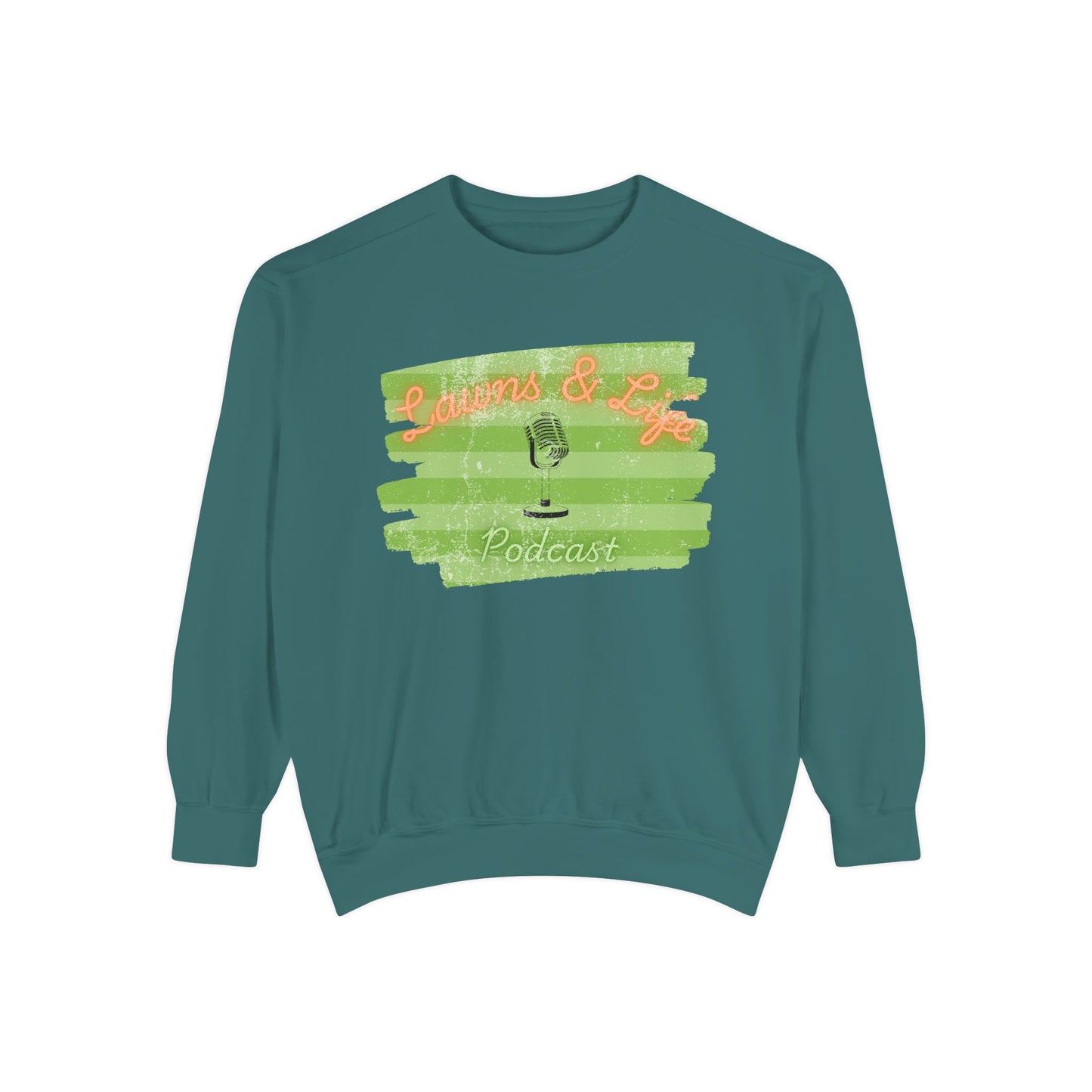 Lawns & Life Podcast Unisex Sweatshirt | Comfortable & Stylish for Casual Wear